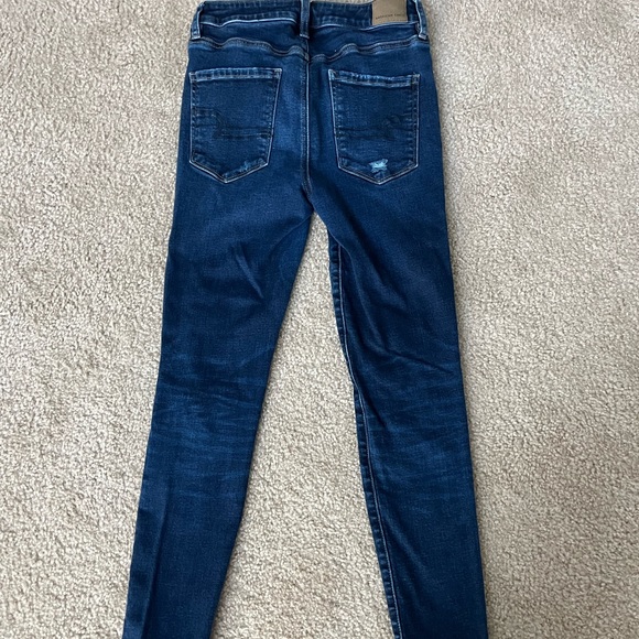 american eagle size 6 short ripped jeans - Picture 3 of 6